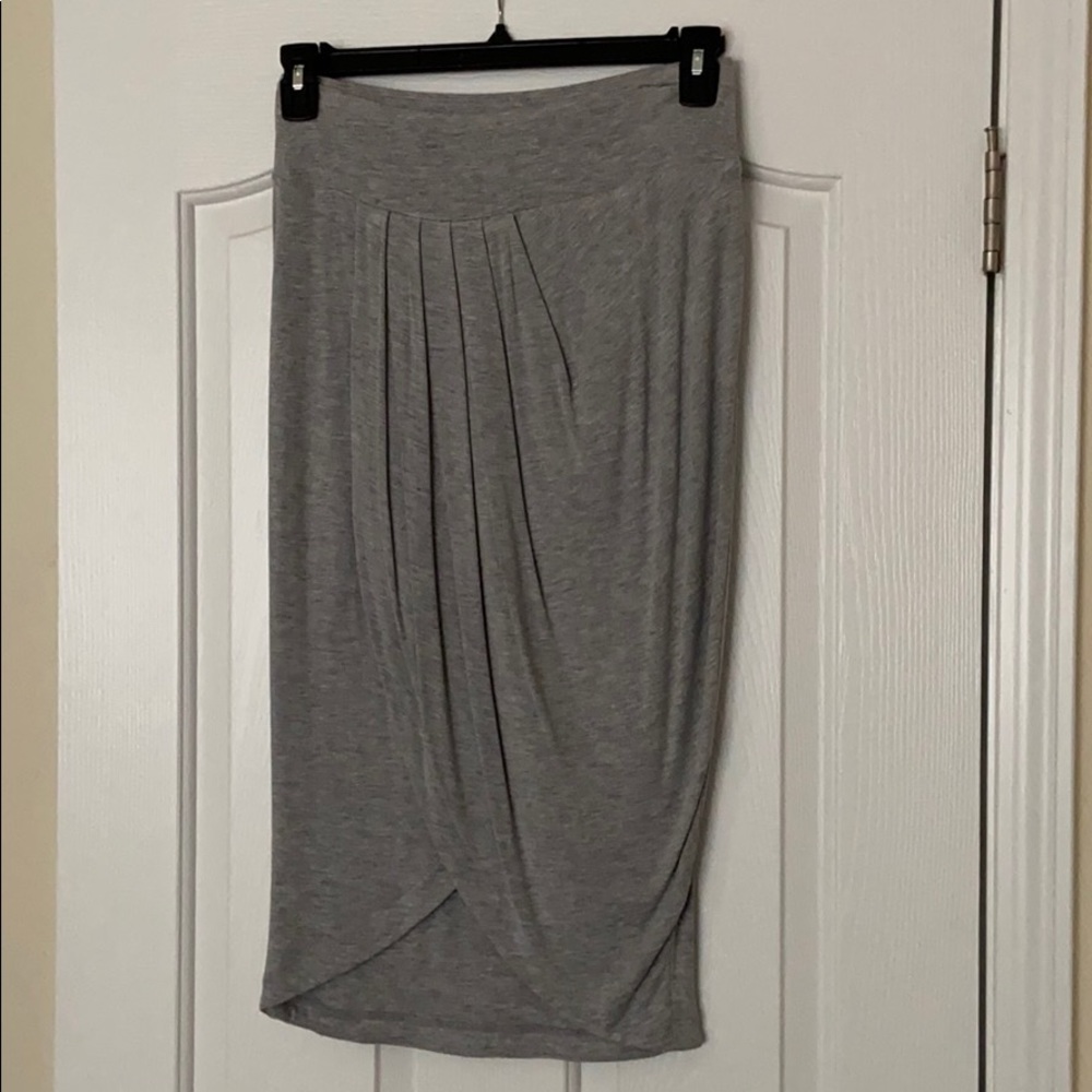 Gray skirt